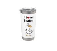 I Love Seaton Stainless Steel Insulated Tumbler