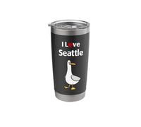 I Love Seattle Stainless Steel Insulated Tumbler