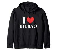 I Love Segovia Spain Zip Hoodie