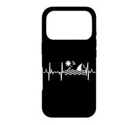 I Love Sharks Heartbeat Heart Line Case for iPhone 17 Pro