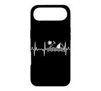 I Love Sharks Heartbeat Heart Line Case for iPhone Air