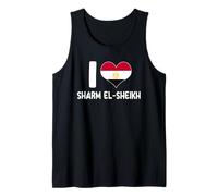 I Love Sharm El-Sheikh Egypt Red Sea Vacation Tank Top