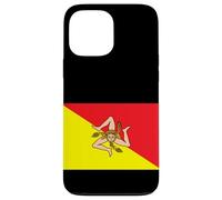 I Love Sicily, Sicilian Flag Illustration Graphic Designs Case for iPhone 13 Pro Max