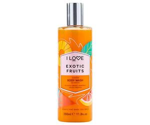 I Love Signature Exotic Fruits Scented Body Wash, Rich & Creamy Foam Which Contains Natural Fruit Extracts, Cruelty-Free & Vegan-Friendly - 350ml