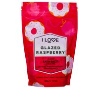 I Love Signature Glazed Raspberry Scented Bath Salts, with 99% Naturally Derived Ingredients, Lightly Fragranced Leaving Skin Feeling Silky & Smooth