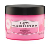 I Love Signature Glazed Raspberry Scented Body Butter, Packed With Shea Butter & Coconut Oil to Regenerate & Nourish the Skin, Vegan-Friendly - 300ml