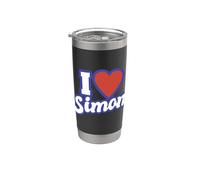 I Love Simon Stainless Steel Insulated Tumbler