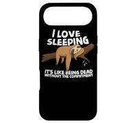 I Love Sleeping Lazy Sloth taking a Nap Professional Napper Case for iPhone Air