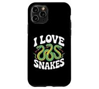 I Love Snakes Enthusiast Herpetology Case for iPhone 11 Pro