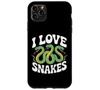 I Love Snakes Enthusiast Herpetology Case for iPhone 11 Pro Max