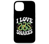 I Love Snakes Enthusiast Herpetology Case for iPhone 13