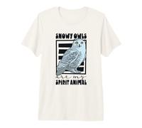 I Love Snowy Owls Premium T-Shirt