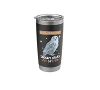 I Love Snowy Owls Stainless Steel Insulated Tumbler