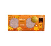 I Love Snuggle Season Sleep Set 50ml Relaxing Aromatherapy Bath & Body Oil with Faux Fur Eye Mask Calming, Soothing Skincare Gift Set for Better Sleep & Self-Care