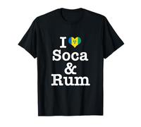 I Love Soca and Rum! St Vincent T-Shirt