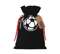 I Love Soccer Christmas Bags Friend Party Presents Happy Halloween Birthdays Gift Weddings Snacks Hamper