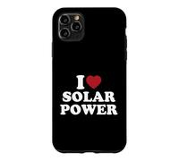 I Love Solar Power Renewable Energy Environment Eco-Friendly Case for iPhone 11 Pro Max