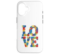 I Love Someone With Autism awareness Mom Case for iPhone 16