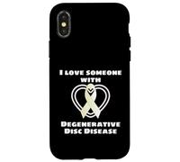I Love Someone With Degenerative Disc Disease Chronic Pain Case for iPhone X/XS