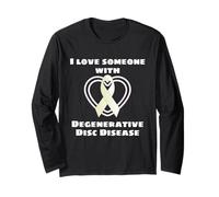 I Love Someone with Degenerative Disc Disease Chronic Pain Long Sleeve T-Shirt
