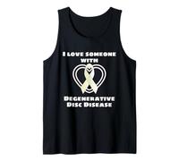 I Love Someone with Degenerative Disc Disease Chronic Pain Tank Top