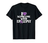 I Love Someone With Epilepsy Awareness Support T-Shirt