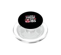 I Love Someone With IBS Awareness Support Gut Health Ally PopSockets PopGrip for MagSafe