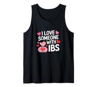 I Love Someone with IBS Awareness Support Gut Health Ally Tank Top