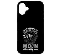 I Love Someone With To The Moon Parkinson’s Awareness Case for iPhone 16 Plus