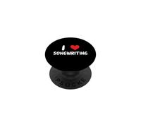 I Love Songwriting - Song Sing Music Lyrics Songwriter Write PopSockets Adhesive PopGrip