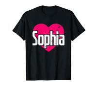 I Love Sophia Cute First Name I Heart Sophia Value Graphic T-Shirt