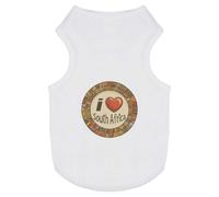 'I Love South Africa with Heart' Pet Dog/Cat T-Shirt (PT00148071)
