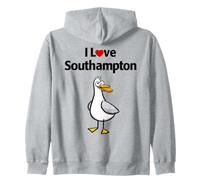 I Love Southampton Zip Hoodie