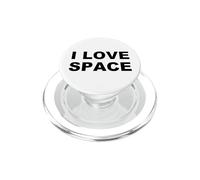 I Love Space Astronomy Introvert PopSockets PopGrip for MagSafe