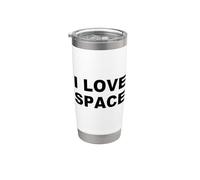 I Love Space Astronomy Introvert Stainless Steel Insulated Tumbler