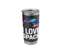 I Love Space Celestial Dreams Cosmic Adventure Stainless Steel Insulated Tumbler