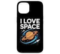 I Love Space Saturn Rockets Cosmic Orbit Case for iPhone 13