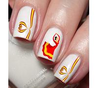 I Love Spain Nail Art Decal Sticker