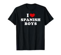 I Love Spanish Boys, I Heart Spanish Boys T-Shirt