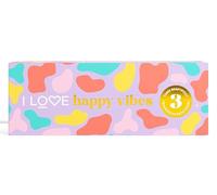I Love Special Moments Happy Vibes Bath Fizzer Pack, 3 Fruity Scented Bath Bombs for Relaxing Soaks & Fizzy Bath Treats with Sweet Aromas Vegan & Cruelty-Free Bath Gift Set, Teens & Kids 3x150g
