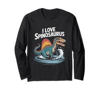 I Love Spinosaurus Dinosaur Lover Long Sleeve T-Shirt