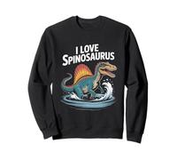 I Love Spinosaurus Dinosaur Lover Sweatshirt