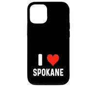 I Love Spokane Washington - Heart - Travel Vacation Souvenir Case for iPhone 12/12 Pro