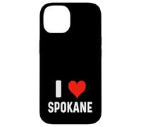 I Love Spokane Washington - Heart - Travel Vacation Souvenir Case for iPhone 14