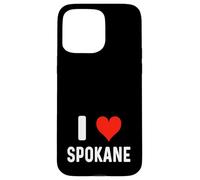 I Love Spokane Washington - Heart - Travel Vacation Souvenir Case for iPhone 15 Pro Max