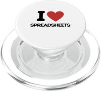 I love Spreadsheets | Excel | Formulas | Maths PopSockets PopGrip for MagSafe