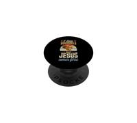 I Love Squirrels But Jesus Comes First Funny Christian PopSockets Adhesive PopGrip