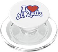 I Love St. Louis Missouri PopSockets PopGrip for MagSafe