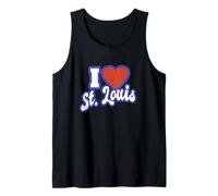 I Love St. Louis Missouri Tank Top