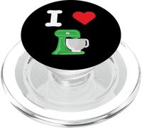I Love Stand Mixers Kitchen Appliance Baking Mixing Bowl PopSockets PopGrip for MagSafe